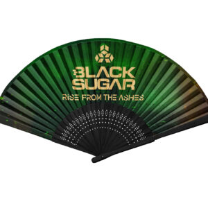 STRONA GŁÓWNA MERCH BLACK SUGAR wachlarz black sugar mono black złoty nadruk (kopia)