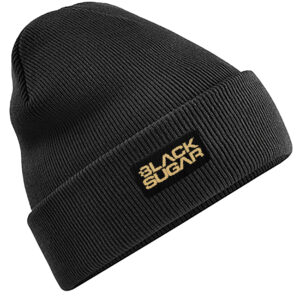 czapka zimowa bez pompon black sugar name